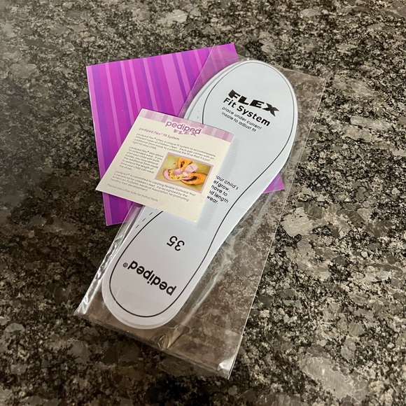 Pediped Logan Flex Silver Hi Tops Big Girl Sz 3.5 NIB - Picture 9 of 14